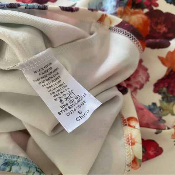 SOLEMIO LOS ANGELES FLORAL MINI SKIRT / Size S - Picture 4 of 4